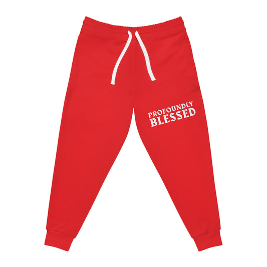 Profoundly Blessed Athletic Joggers - Stylish Comfort for Active Living