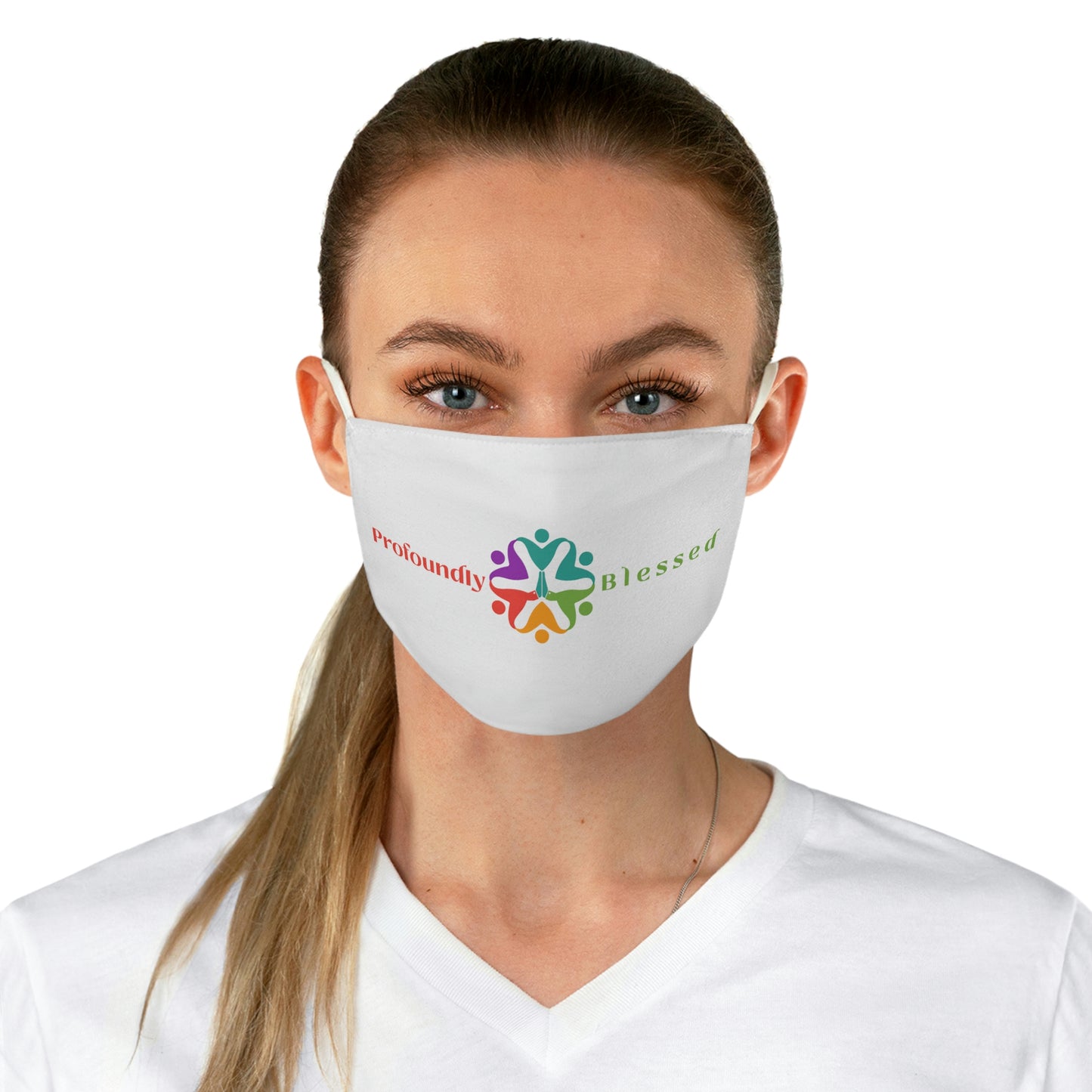 Profoundly Blessed Fabric Face Mask