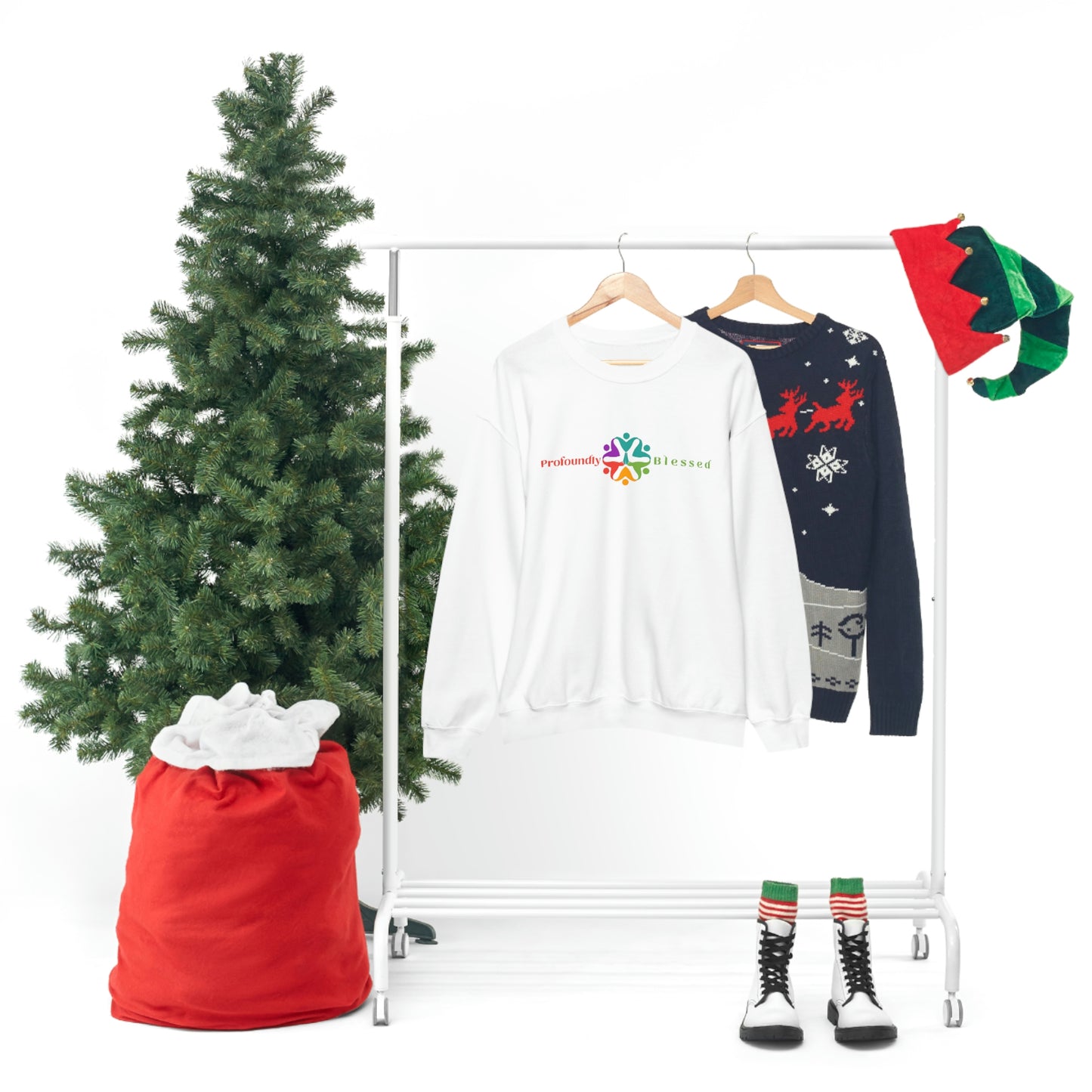 Unisex Heavy Blend™  Profoundly Blessed Crewneck Sweatshirt