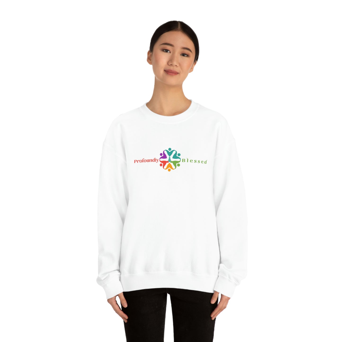 Unisex Heavy Blend™  Profoundly Blessed Crewneck Sweatshirt