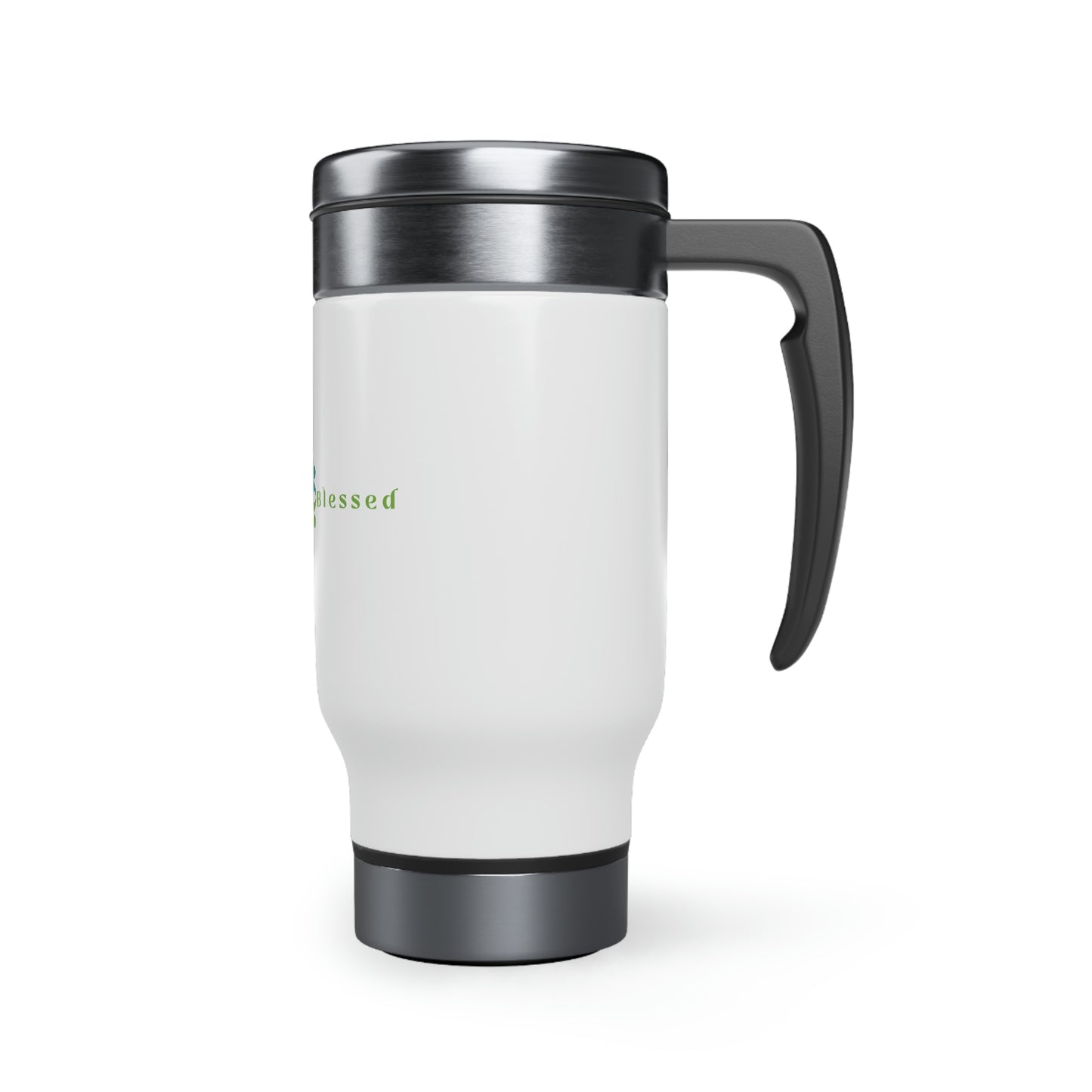 Profoundly Blessed Stainless Steel Travel Mug with Handle, 14oz