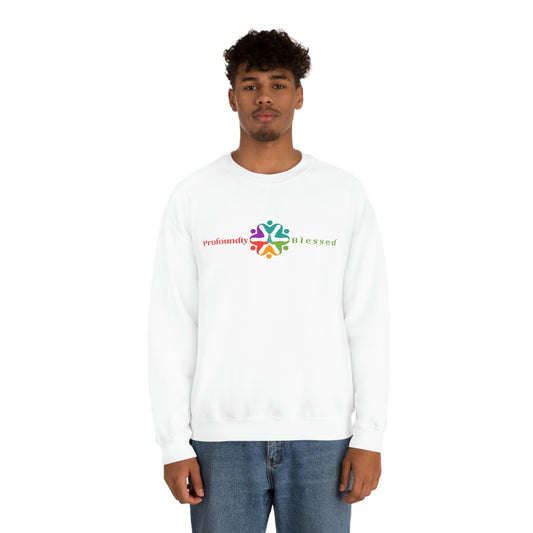 Unisex Heavy Blend™  Profoundly Blessed Crewneck Sweatshirt